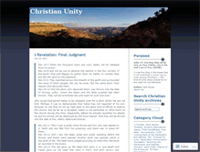 Tablet Screenshot of christianunityblog.net